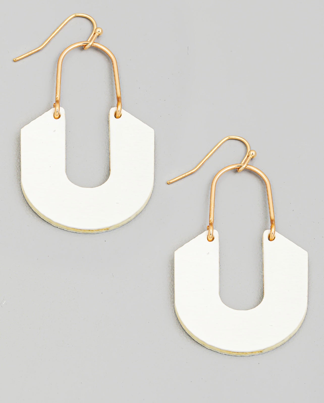 U Earrings - 3 Color Options