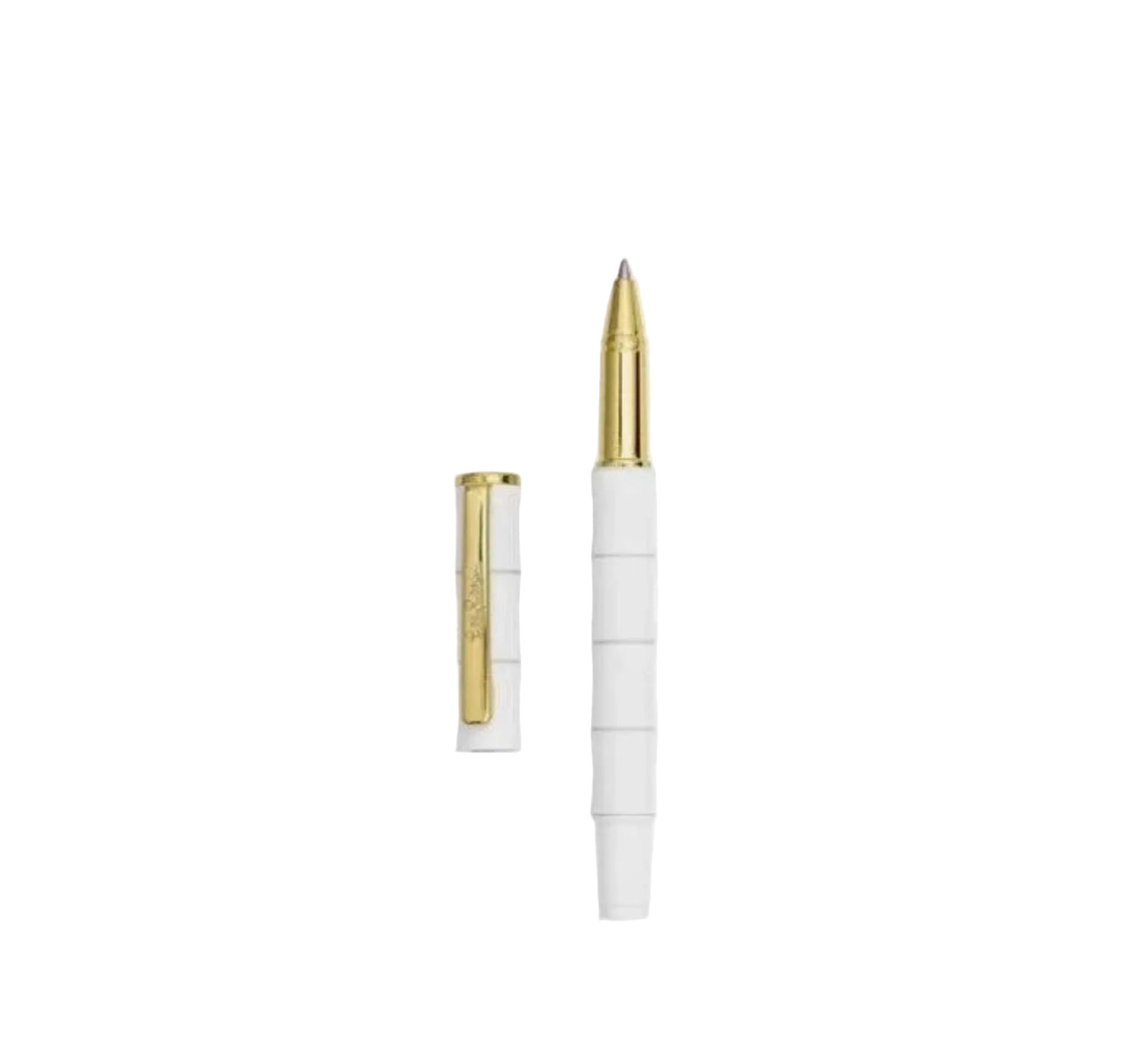 Lilly Pulitzer White Bamboo Design Pen