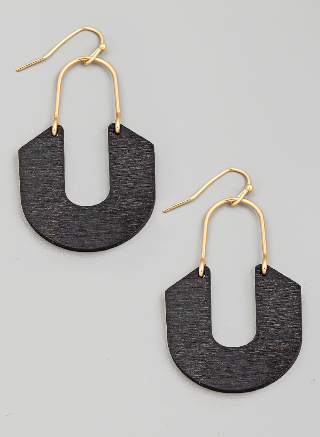 U Earrings - 3 Color Options