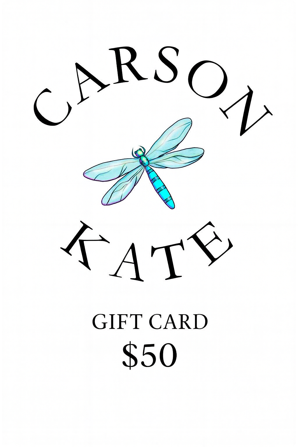 CarsonKate Gift Card