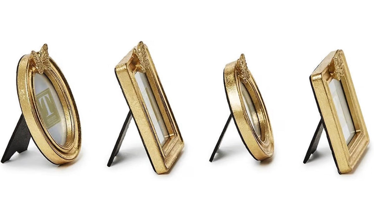Butterfly Frames in Gold