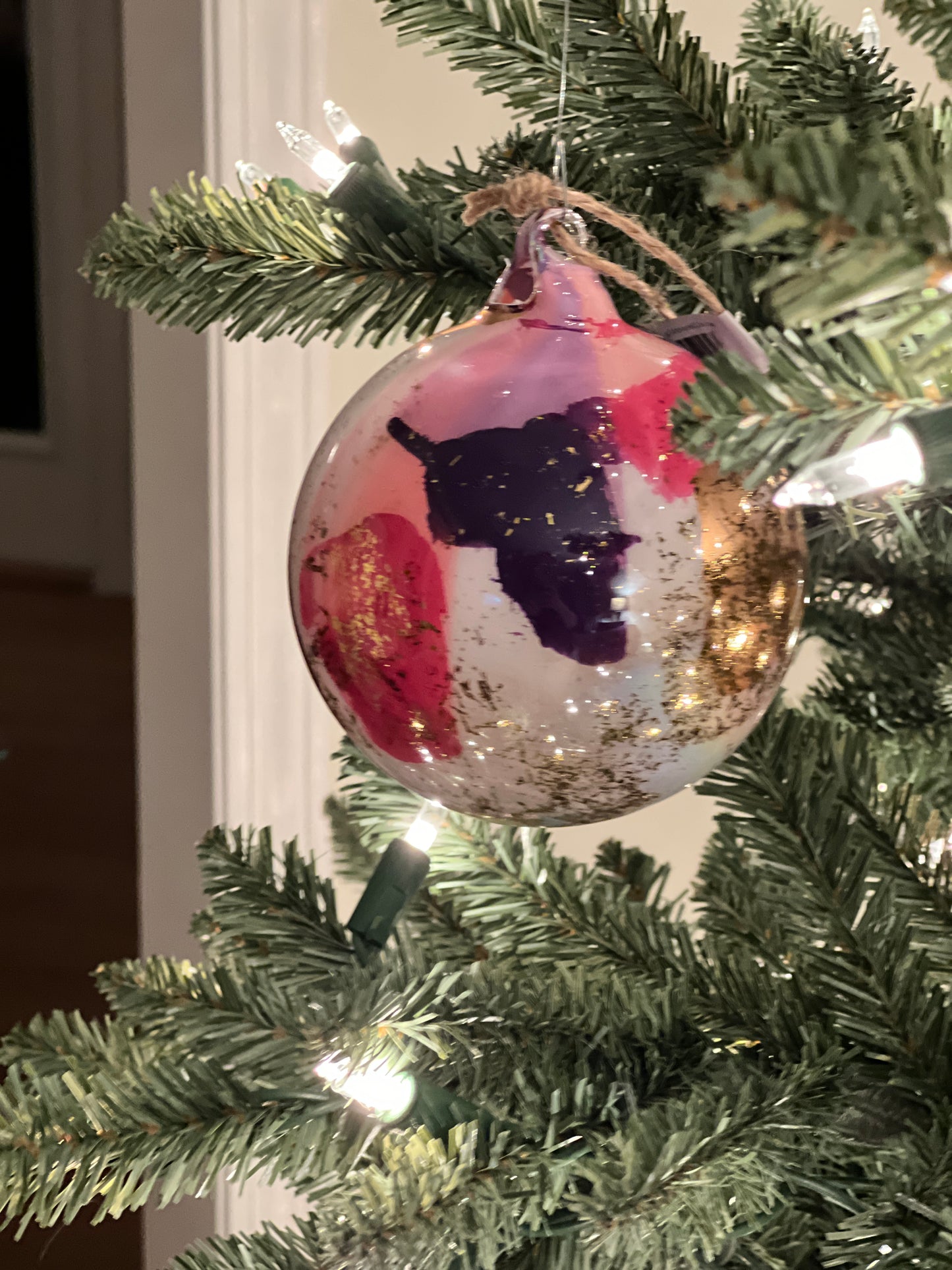 GLITTERVILLE Color Couture Ball Ornament