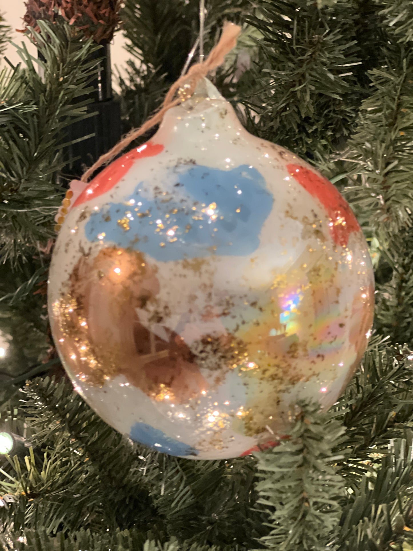 GLITTERVILLE Color Couture Ball Ornament