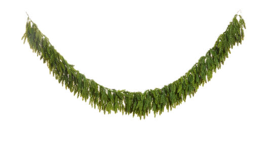 6' Green Hanging Garland