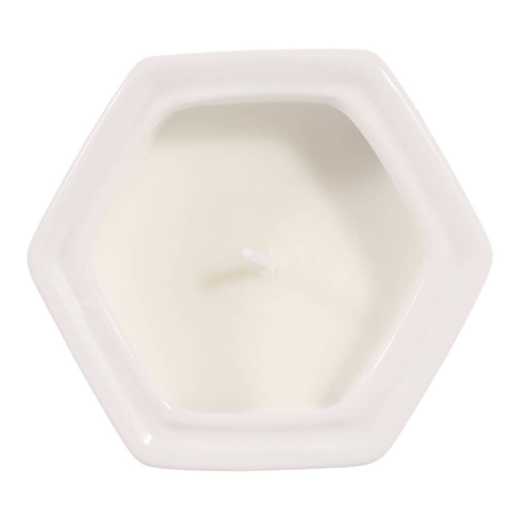 Scented Candle - Sage & Eucalyptus Soy Wax Green Ceramic,6Oz