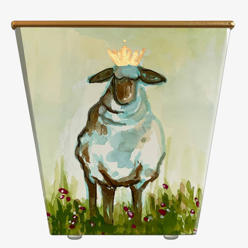 Robin Raymond Lamb of Thanksgiving Cache Pot Candle