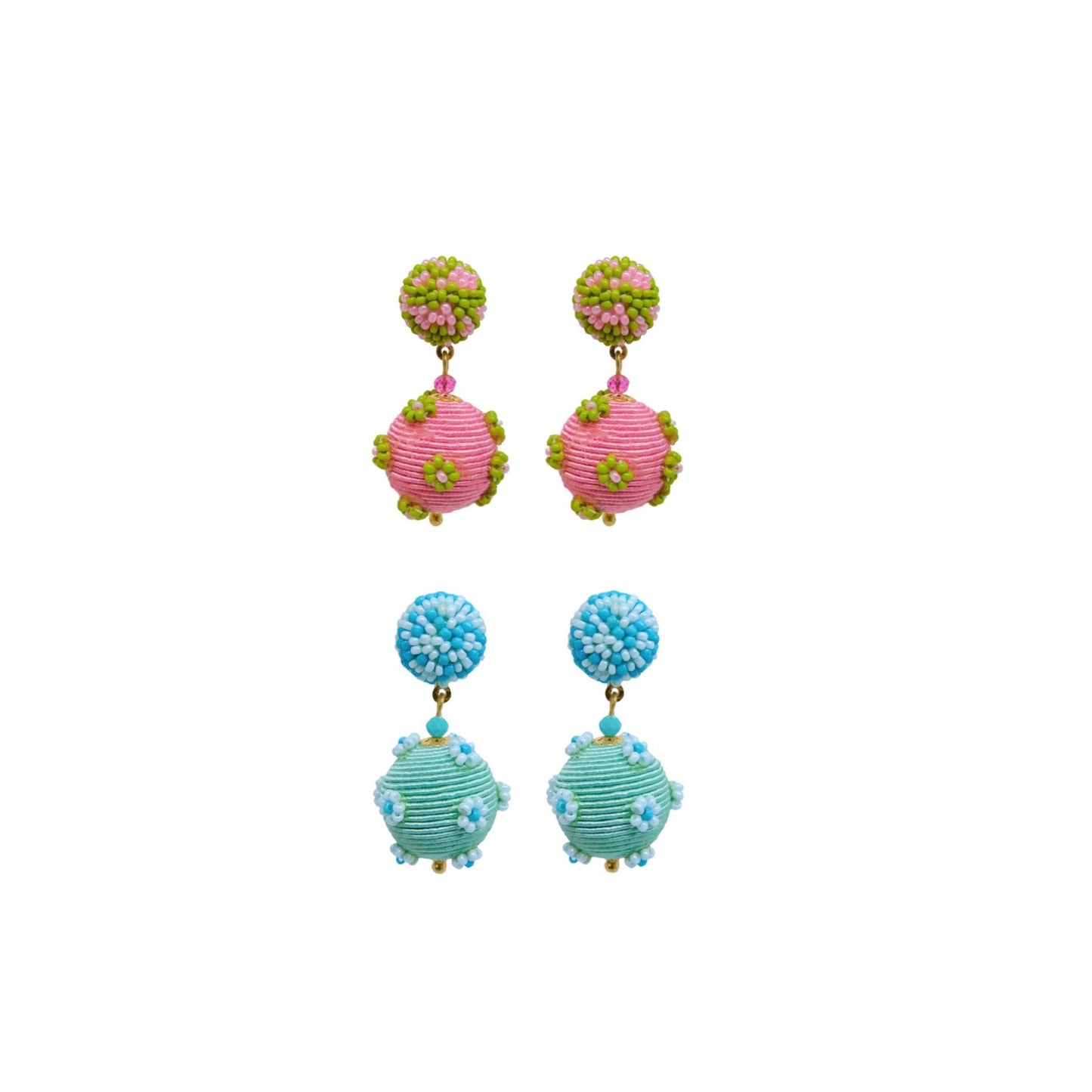 Laura Park Gumball Earrings 2 Color Choices